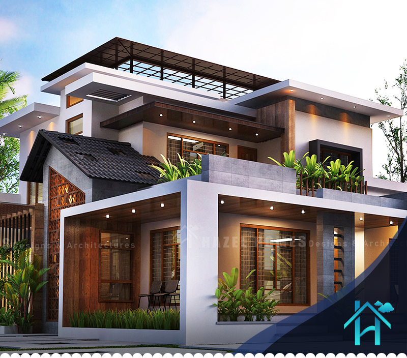 Modern Luxury Villa Design Hazel Homes