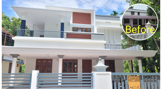 Renovation Work - Alex - Before & After - Thrissur